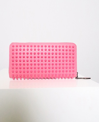 Louboutin Panettone Spike Wallet, front view